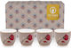 Pip Studio Set/4 Egg Cups Blooming Tales Khaki 4.7cm