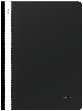 Metron Ντοσιε Ελασμα Πλαστικο 1670-190 Μαυρο