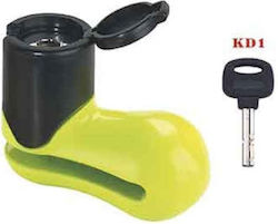 Disc Brake Lock Color Light Green Tonyon Two Security Keys 1798-p