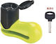 Disc Brake Lock Color Light Green Tonyon Two Security Keys 1798-p