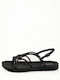 Women's Flat Sandals Black