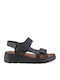 Sandale Casual Damă Din Piele Negre