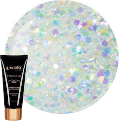 Polygel Revomax Gel Luxorise Limette Glitter 15ml Polygel Revomax Gel Luxorise Limette Glitter 15ml