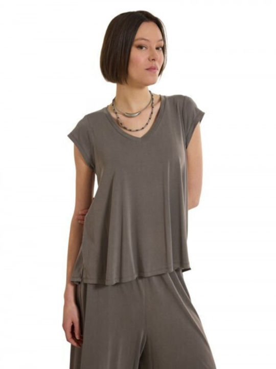 Namaste Women's Blouse Grey