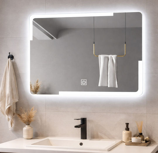 Smart t02112429 Ορθογώνιος Led Αφής 60x40cm