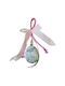 Jeenie Handmade Hanging Lucky Charm Home Pink Made of Plexiglass