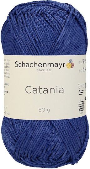 Schachenmayr Fir De Tricotat Bumbac Albastru 125m 50gr