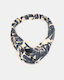 Hair Band One Size Navy Print