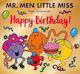 Mr Men Little Miss Happy Birthday Mr Men Little Miss Picture Books Adam Hargreaves