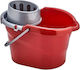 Mop Bucket with Wringer Plastic Mr.pratic Capacity 12lt