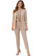 Women's Beige Suit