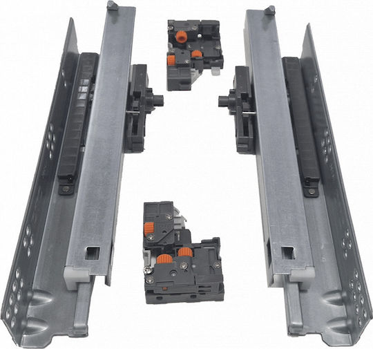 Dtc Drawer Slides Concealed Full Extension Push Open 3d Clip Pair 400mm