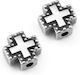 Metal Cross 10mm Ø2mm Patina Packaging 12 Pieces