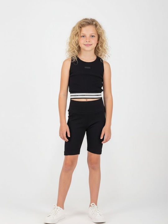 Joyce Kids Set with Leggings Black 2 Pieces