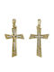 Weiblicher Goldkreuz 9K Ohne Kette