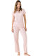 Noidinotte Summer Women's Pyjama Set Pink