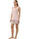 GoldenBay Summer Women's Pink Soft Pyjama Set