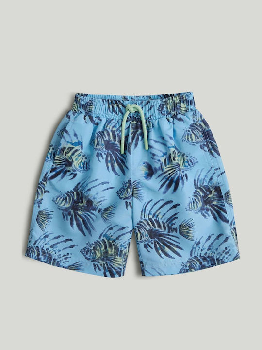 Kids Fabric Shorts/Bermuda Blue