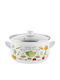 Emalia Polska Pleszew Deep Stainless Steel Pot 4.2lt