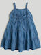 Girls Dress Sleeveless Blue