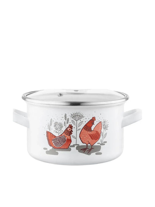 Emalia Polska Pleszew Deep Pot 2.6lt