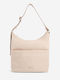 Fabric Women's Shoulder Bag Ecru