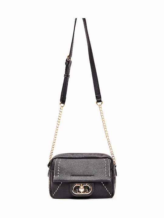 Women's Black Shoulder Bag
