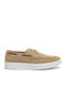 Men's Moccasins In Beige Colour