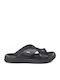 Leather Men's Sandals in Black Color