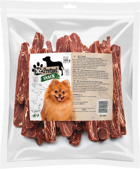 Hau & Miau Dog Treats Stick For Small Breed Dogs With Duck And Cod 500gr