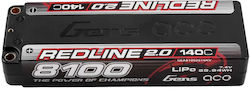 2.0 Батерия Li-Po 7.4V 8100mAh XT60 за RC Превозно Средство 2.0 Батерия Li-Po 7.4V 8100mAh XT60 за RC Превозно Средство
