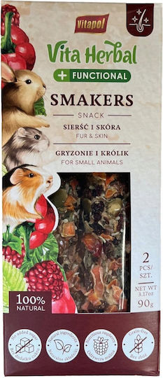 Vitapol Vita Herbal Functional Treats Fur Skin 5 Pcs Display