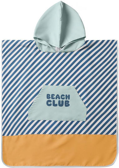 Beach Poncho Sun Protection Hood Blues&beyond 1-3 Years Monneka