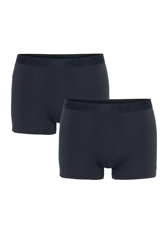 FILA Ανδρικά Μποξεράκια Μπλε 2Pack