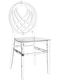Градински Стол Пластмасов Oxo Transparent 38x42x93см