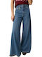 Women's Jean Pants In Palazzo Fit