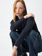 Women's Knitted Cardigan Blue