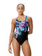 Sportlicher Mehrfarbiger Badeanzug Multicolor