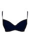 Top Bikini Sutien Albastru Marin