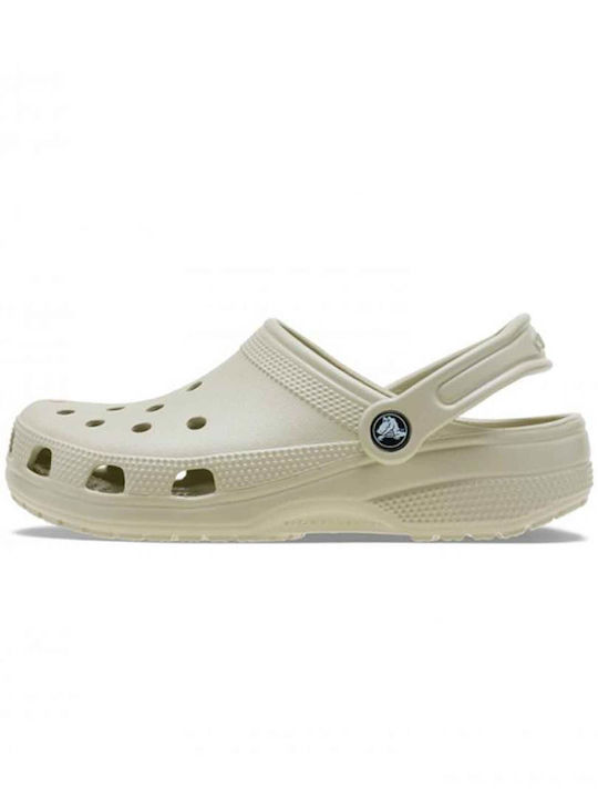Crocs Classic Clog Σαμπό Μπεζ