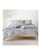 Kentia Stylish Aniz Set Bed Sheets Double 240x270cm 4 Pieces