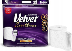 Velvet Тоалетна Хартия 9 Рола 4 Крила