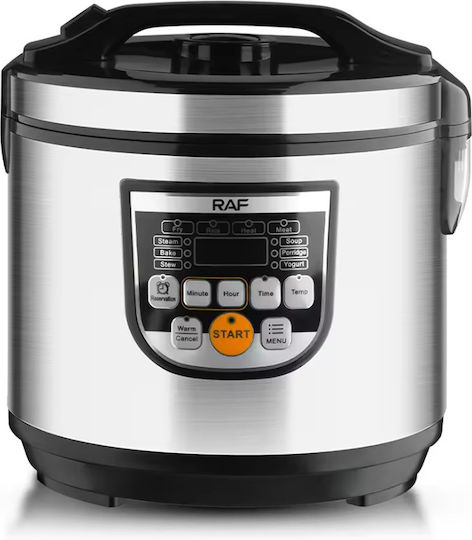 Raf Rice Cooker 900W With Capacity 5lt