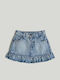 Kids Denim Blue Skirt