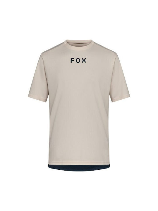Fox Ranger Ss Jersey Men's Short Sleeves Cycling Jersey Mountain Bike White
