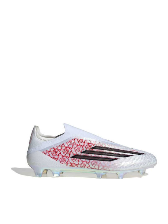 adidas F50 Elite FG Ghete Fotbal cu Crampoane Albe adidas F50 Elite FG Ghete Fotbal cu Crampoane Albe