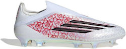 adidas F50 Elite FG Ποδοσφαιρικά Παπούτσια με Τάπες Λευκά