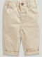 Kids Chino Fabric Beige Trouser