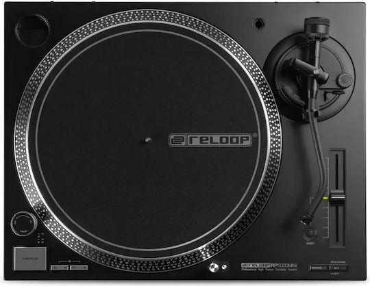 Reloop RP-5000 MK4 Dj Πικάπ με Direct Drive Μαύρο