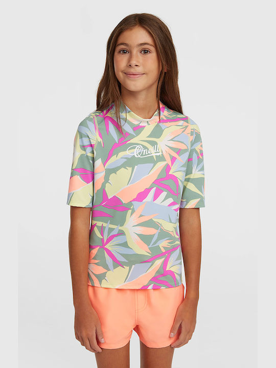 O'Neill Skins S Kids Swimwear Rashguard Multicolour